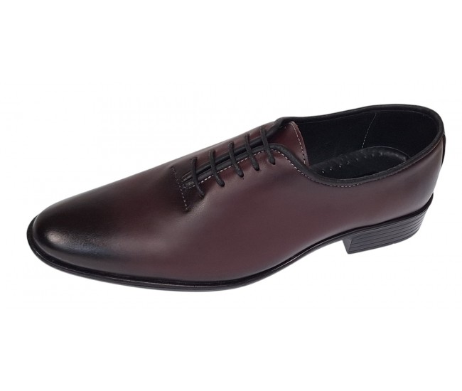 Pantofi eleganti barbati din piele naturala - Model Havana Bordeaux