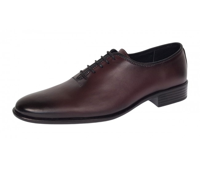 Pantofi eleganti barbati din piele naturala - Model Havana Bordeaux
