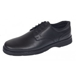Pantofi barbati casual din piele naturala pe calapod lat Maro GKR5XM