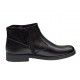 Ghete barbati din piele naturala cu fermoar, imblanite, GKR Elegant GKR61N