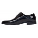 Pantofi barbati, eleganti, din piele naturala, Negru LAC GKR62N