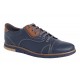 Pantofi barbati, casual din piele naturala, Bleumarin, GKR67BL