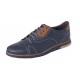 Pantofi barbati, casual din piele naturala, Bleumarin, GKR67BL