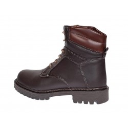 Bocanci barbati din piele naturala, imblaniti, model iarna Maro, Marimi de la 37 la 45 GKR6KM