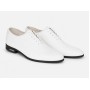 Pantofi albi eleganti barbati piele naturala GKR71A