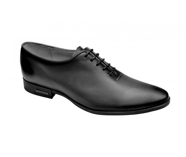 Pantofi eleganti pentru barbati, piele naturala, Negru - GKR71N