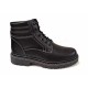 Bocanci barbati din piele naturala, imblaniti, model negru, Army Legion - GKR75NBOX