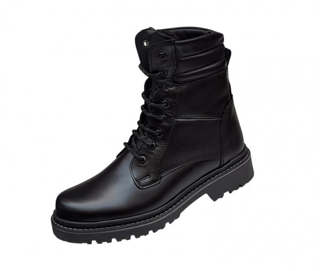 Bocanci barbati militari din piele naturala NEIMBLANOTI inalti All Season Army GKR79LN 