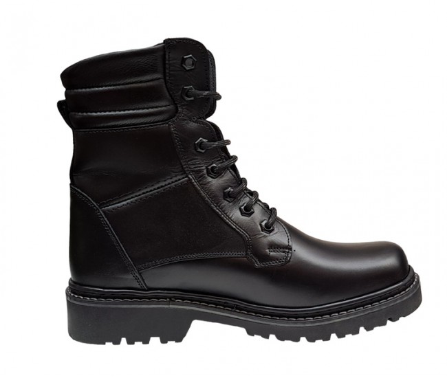 Bocanci barbati militari din piele naturala NEIMBLANOTI inalti All Season Army GKR79LN 