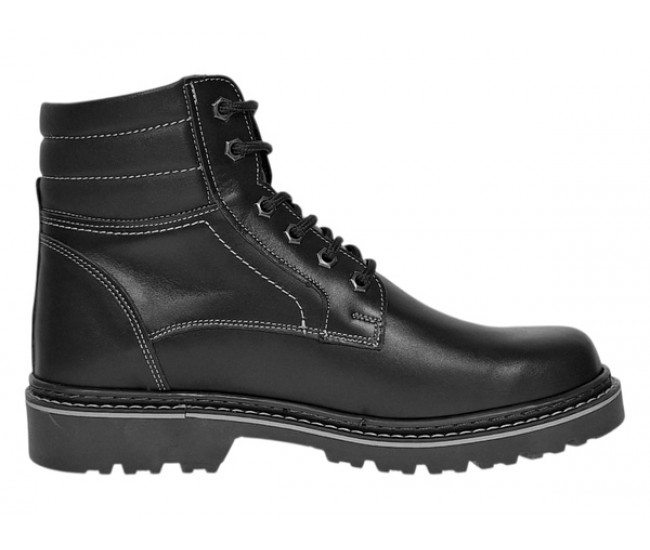 Bocanci barbati din piele naturala neimblaniti Negri All Season GKR79NBOX