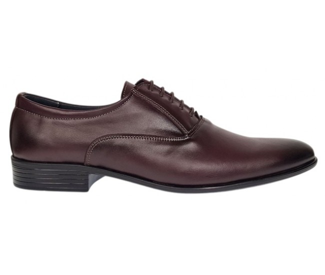 Pantofi barbati eleganti din piele naturala Bordeaux GKR802VIS