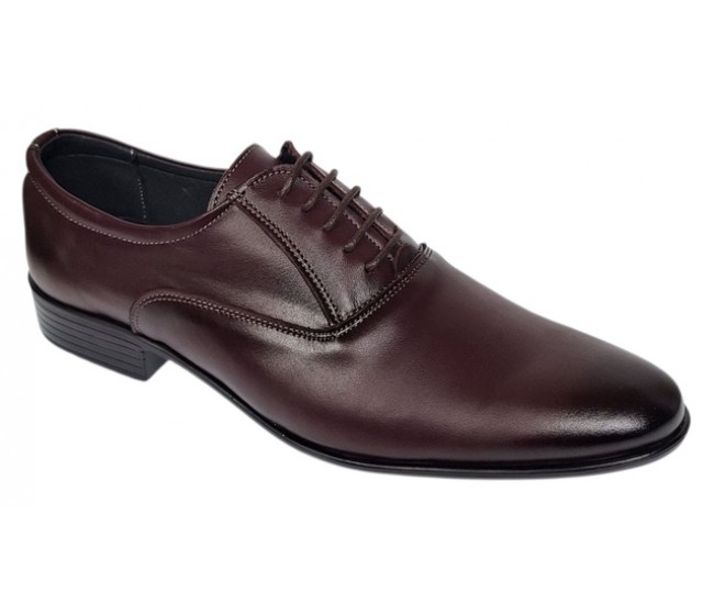 Pantofi barbati eleganti din piele naturala Bordeaux GKR802VIS