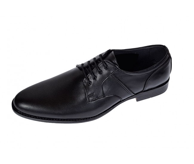 Pantofi barbati eleganti din piele naturala Negru - GKR80N