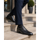 Pantofi barbati eleganti negri din piele naturala fara siret GKR818EN
