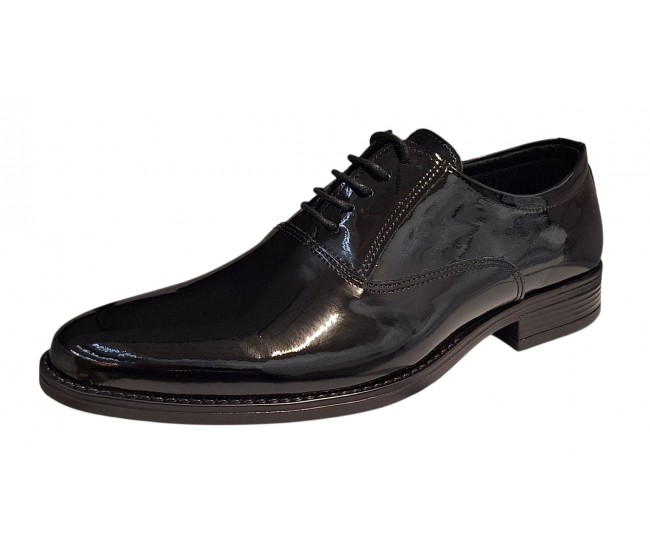 Pantofi eleganti barbati piele naturala Enzo Negru LAC 824