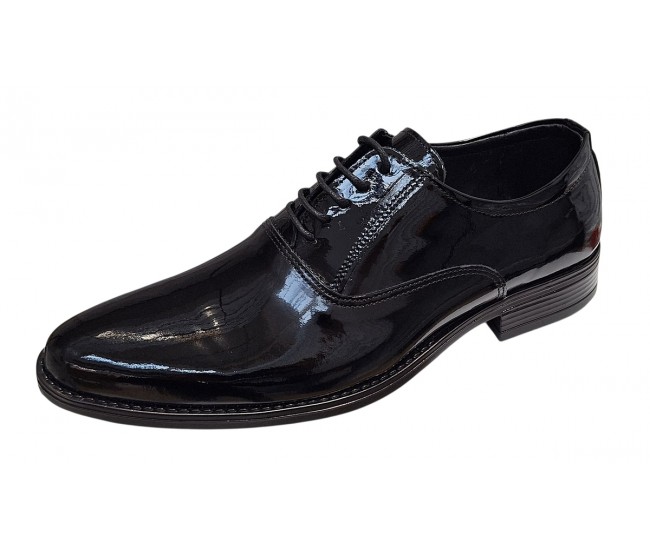 Pantofi eleganti barbati piele naturala Enzo Negru LAC 824