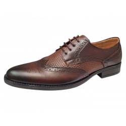 Pantofi eleganti barbati piele naturala Maro Cognac GKR826MC
