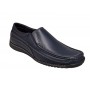 Pantofi barbati casual din piele naturala cu elastic Bleumarin, GKR82BLU