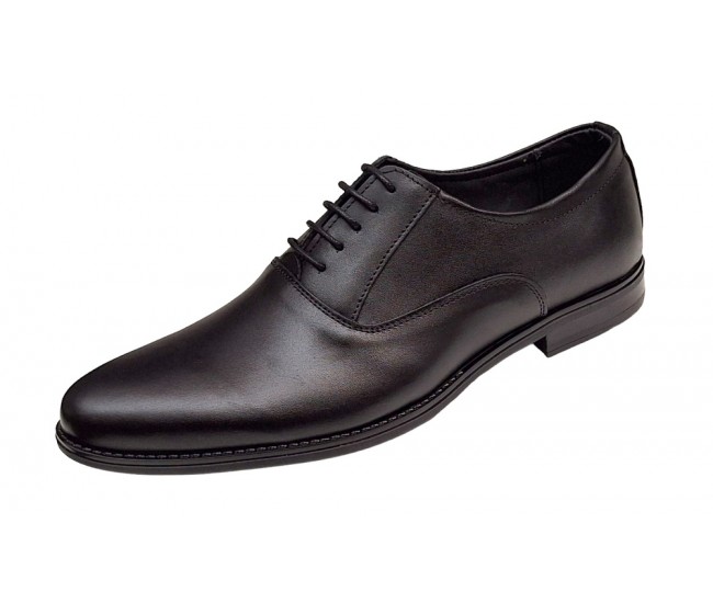 Pantofi barbati eleganti din piele naturala Negru GKR84N
