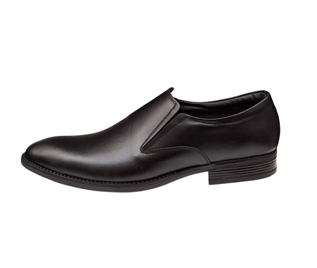 Pantofi barbati eleganti din piele naturala , Negru , Enzo - GKR85EN