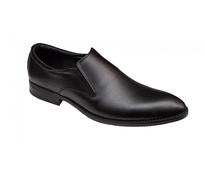 Pantofi barbati eleganti din piele naturala , Negru , Enzo - GKR85EN