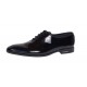 Pantofi barbati pentru ceremonii din piele naturala Negru Lac GKR98NL