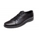 Pantofi barbati sport, casual din piele naturala, Negru, GKRSPORTN