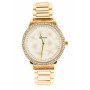 Ceas Dama casual, cu pietricele, GENEVA, auriu, quartz - GNVGOLD