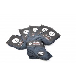 Ciorapi barbati din bumbac, set 5 perechi fara cusatura, Gri Inchis - Sibiu Romania GP2153