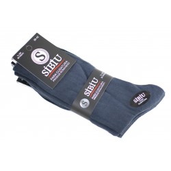 Sosete gri barbati bumbac 100%, 1 pereche fara cusatura - Sibiu Romania GRI1PER