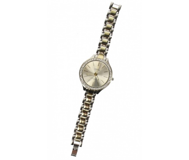 Ceas Dama casual, cu pietricele, GENEVA, argintiu - GV1120GS Ceas Dama casual, cu pietricele, GENEVA, argintiu - GV1120GS