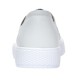 Pantofi dama casual din piele naturala cu perforatii - Ama Alb GSK7054A