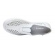Pantofi dama casual din piele naturala cu perforatii - Ama Alb GSK7054A