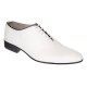 Pantofi barbati albi eleganti din piele naturala Elion - 024AN