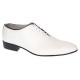 Pantofi barbati albi eleganti din piele naturala Elion - 024AN