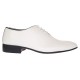 Pantofi barbati albi eleganti din piele naturala Elion - 024AN