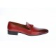 OFERTA MARIMEA  38  - Pantofi barbati eleganti, din piele naturala, rosu -L035ROSU