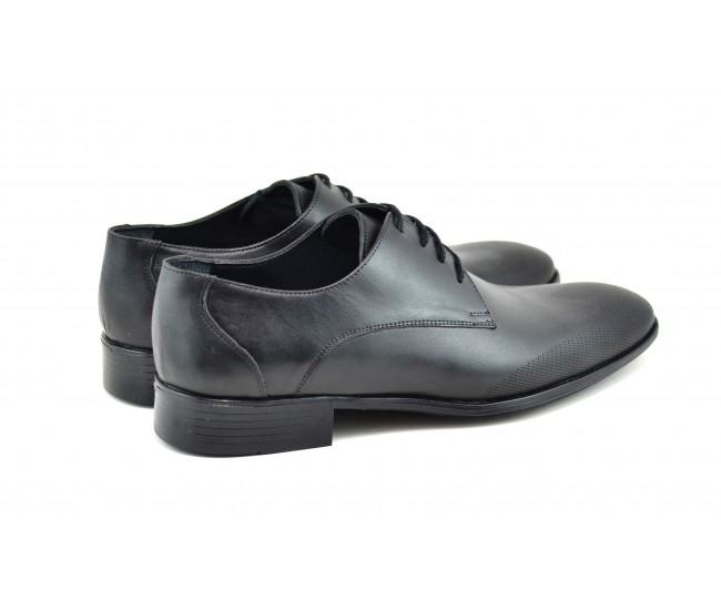 OFERTA MARIMEA  40,  41,  43 - Pantofi barbati office, eleganti din piele naturala, CIUCALETI SHOES, L092NS