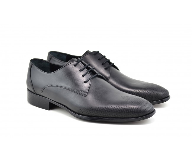 OFERTA MARIMEA  40,  41,  43 - Pantofi barbati office, eleganti din piele naturala, CIUCALETI SHOES, L092NS