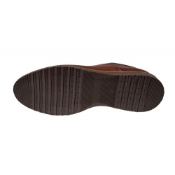 Oferta Marimea 43 Pantofi barbati casual din piele naturala maro fara siret L330ELM