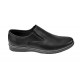 Reducere marimea 38 Pantofi barbati casual din piele naturala negru - L330ELN