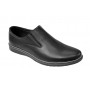 Reducere marimea 38 Pantofi barbati casual din piele naturala negru - L330ELN