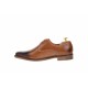 Pantofi barbati, model casual din piele naturala maro deschis - 336MBOX