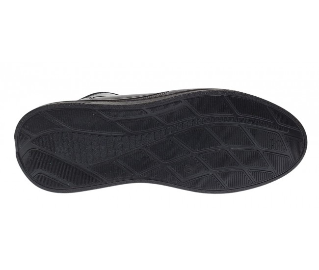 Oferta Marimea 40 Ghete barbati casual din piele naturala imblanite, cu siret L415N