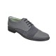 OFERTA  marimea 39, 41, Pantofi barbati casual din piele naturala, culoare Gri - L858GG