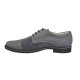 OFERTA  marimea 39, 41, Pantofi barbati casual din piele naturala, culoare Gri - L858GG