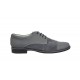 OFERTA  marimea 39, 41, Pantofi barbati casual din piele naturala, culoare Gri - L858GG
