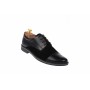 OFERTA  marimea 41 pantofi barbati casual din piele naturala, culoare neagra L858NN