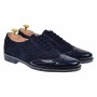 OFERTA MARIMEA 39, 42, 43 - Pantofi barbati eleganti din piele naturala, bleumarin, L870LVBLM