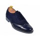 OFERTA MARIMEA 39, 42, 43 - Pantofi barbati eleganti din piele naturala, bleumarin, L870LVBLM